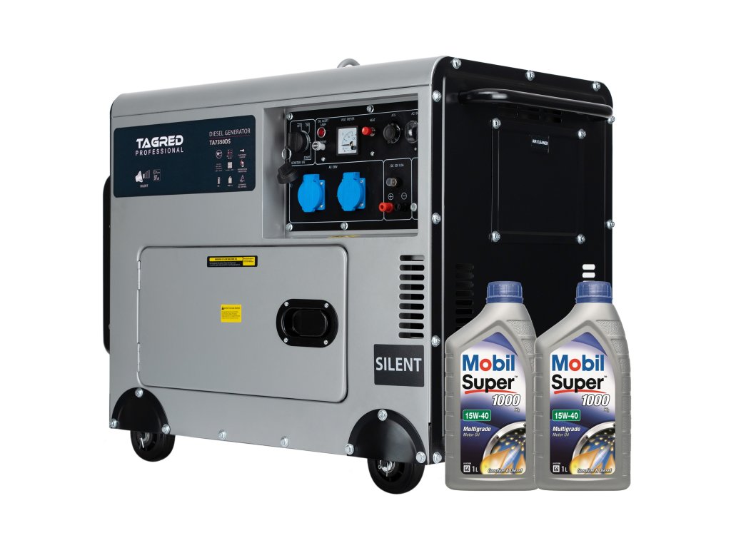 218969 dieselovy generator tagred 7350w jednofazovy 10 hp tichy