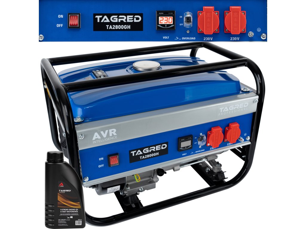 218981 generator tagred 2800w lcd displej