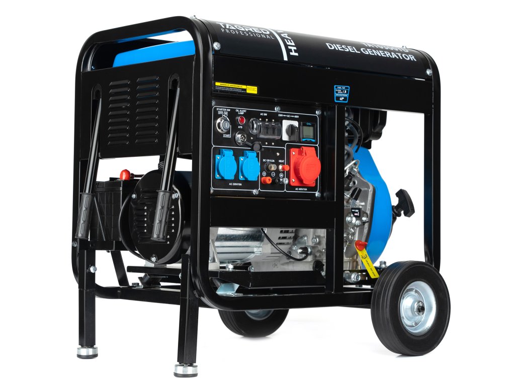 Diesel agregat TAGRED 7000W 230/400V 14HP AVR