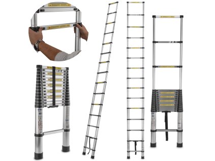 Teleskopske aluminijske ljestve 5m 150kg G02447