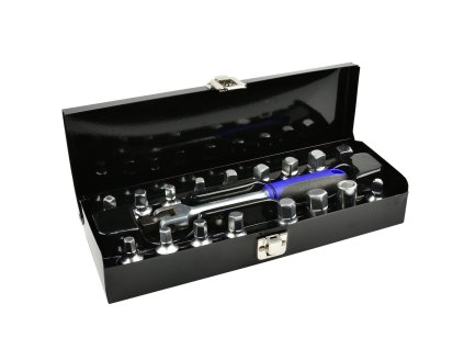 Set ključeva za uljne čepove 3/8" 18ks/metalni kovčeg/ G02711