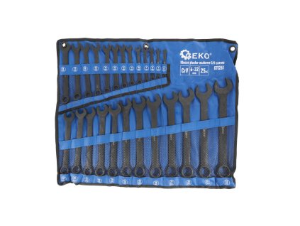 Set kombiniranih ključeva CRV-crni 6-32mm, 25kom G11261