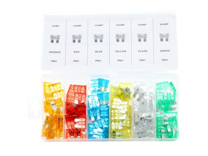 Sada osigurača 120 kom 5-30 AMP