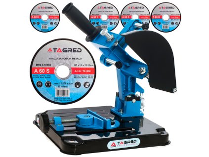 Stalak, stativ, držač za kutnu brusilicu 115-125 mm, gratis 5 diskova