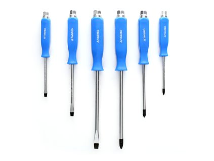 Set odvijača i udaraca - odvijači s magnetskim vrhovima, 6 kom.