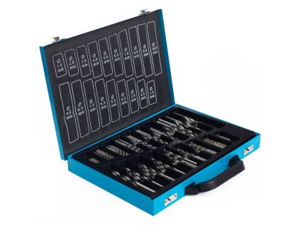Set svrdla, HSS svrdla za metal, 170 kom.