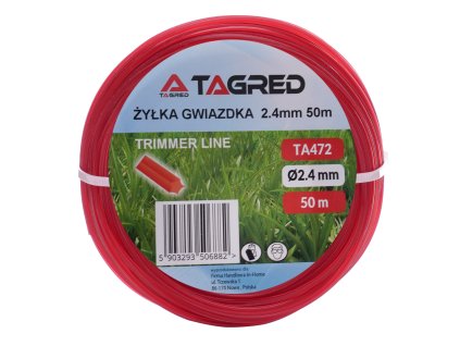 Rezni konac za benzinsku kosilicu, trimer, zvijezda 2,4mm x 50m