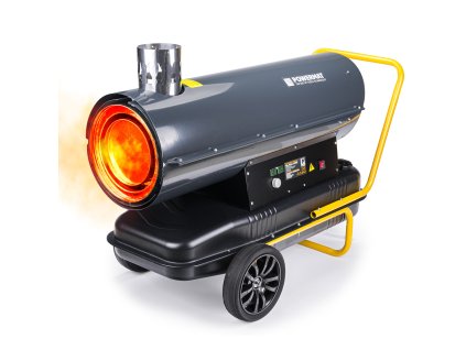 Naftni grijač 65 kW LCD termostat Spremnik 68L Protoku 1100 m³/h PM-NAG-65MK