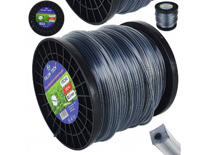 Řezná struna pro křovinořez s drátovým jádrem 2,4x100m1