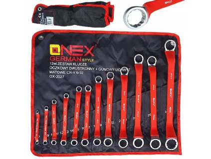 Sada očkových klíčů 6 32 mm, zahnuté 12 ks1