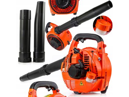 Zahradní benzínový fukar na listí, sníh a trávu 4,2 kW01