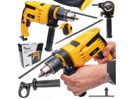 Elektrická příklepová vrtačka 1600 W s regulací otáček a příklepu1