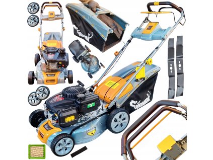 Benzínová zahradní sekačka s pohonem a funkcí mulčování – 41 cm, 6 HP01