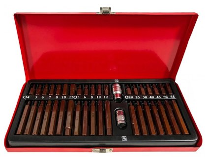 Set nastavaka Torx/Imbus/Spline 40 ks Verke Premium Line V39025