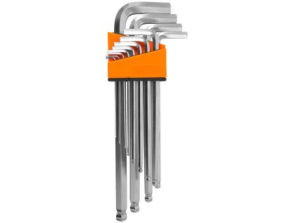 Set imbus ključeva s kuličnom glavom 12 kom VERKE V35507