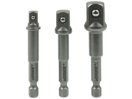Držači HEX za adaptere 1/4", 3/8", 1/2" VERKE V39209