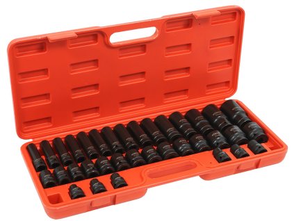 Sada adaptera kratkih i dugih 1/2" 35 ks 8-32 mm V39469