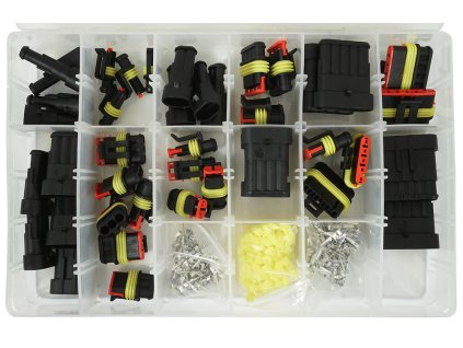 Set hermetičnih električnih konektora VERKE, 424 kom V06745