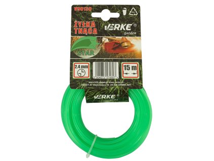 Najlonska nit za trimer 2,4 mm 15 m VERKE GARDEN V90130
