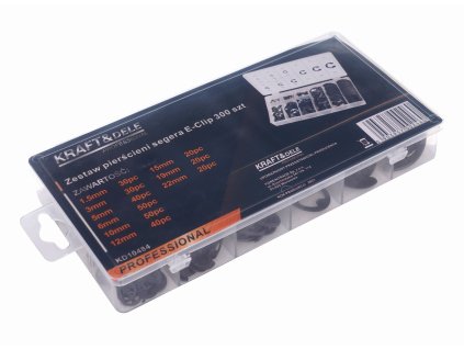85860 242559 sada pro upevneni pojistnych krouzku e clips 300 ks kd10484