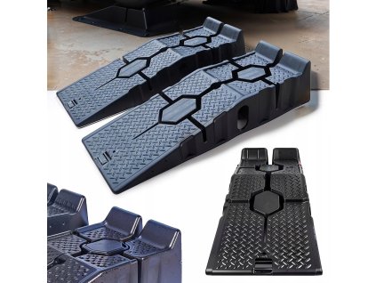 NAJAZDY 2 SZT SAMOCHODOWE WARSZTATOWE RAMPY NAJAZD PLATFORMY SZEROKIE 3T