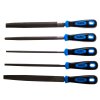 Set datoteka, rašpli i zubatki za metal, 5 kom, 200 mm