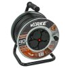 Produžni kabel 3x2,5mm, 40m, na čeličnom bubnju, hermetičke utičnice VERKE V70021
