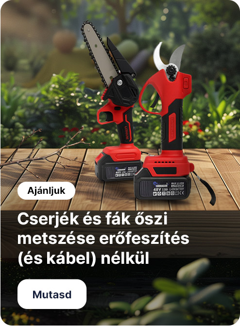 Sövénynyírók, ágvágók és bokornyírók