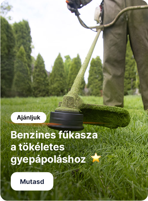 Benzines fűkasza a tökéletes gyepápoláshoz