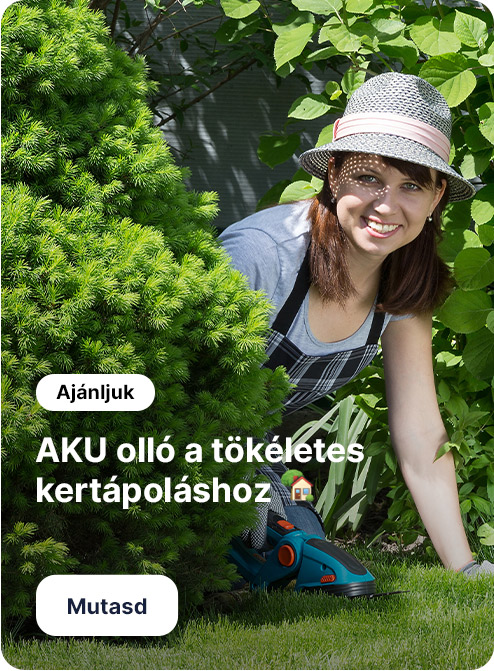 AKU olló a tökéletes kertápoláshoz