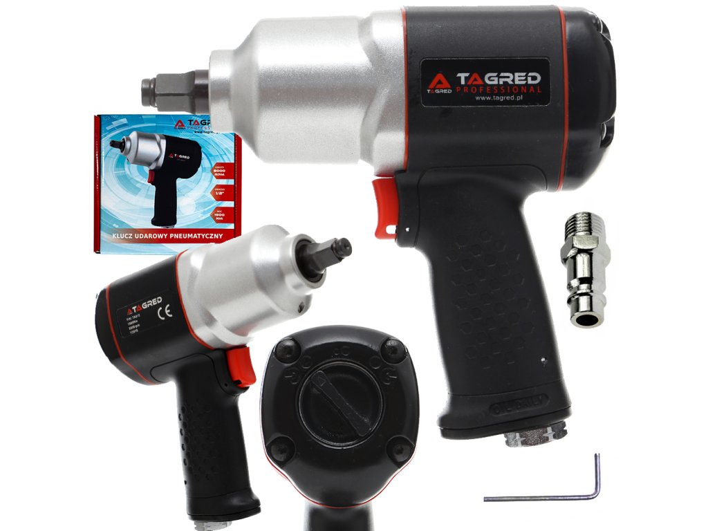 219884 pneumaticky razovy utahovak tagred ta815 1900 nm 1 2 kompozitni silny lehky