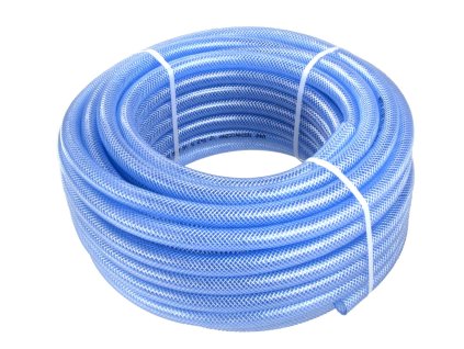 207272 technicka hadice 12 5x3mm transparentni modra 1m 50m g73707