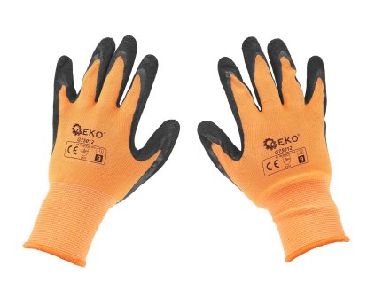 207752 ochranne rukavice povrstvene vel 9 oranzove g75012
