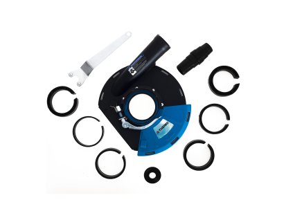 218648 prachovy kryt s kartacovym vencem pro uhlovou brusku 180 230 mm