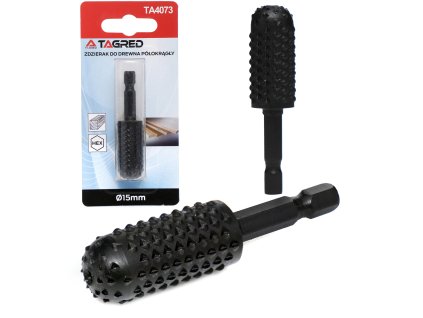 220586 shrnovac poloskulovy frez na drevo rasple sestihranna stopka 15 mm