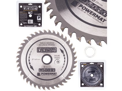 222389 kotouc pilovy na drevo 160x20 40z tdd 160x20x40z