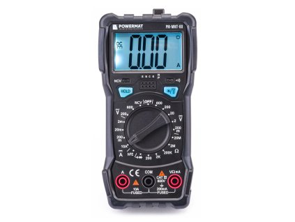 222830 digitalni elektricky multimetr lcd meric proudu pm mmt 60