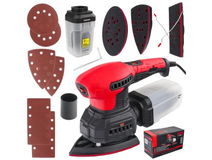 223520 excentricka oscilacni bruska 125mm 1300w 3v1 rtsmo0060