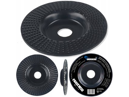 FL brusný kotouč na dřevo, plochý rašplový kotouč 125 mm1