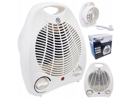 Elektrický termoventilátor s termostatem 2000W1