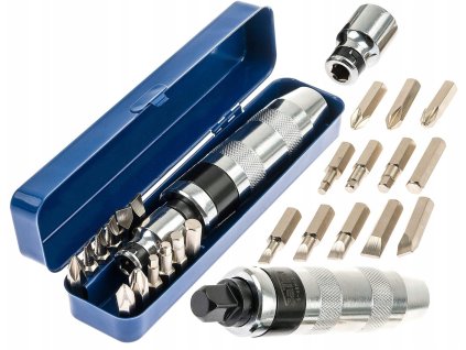 Rázový šroubovák s bity – sada 13 ks1