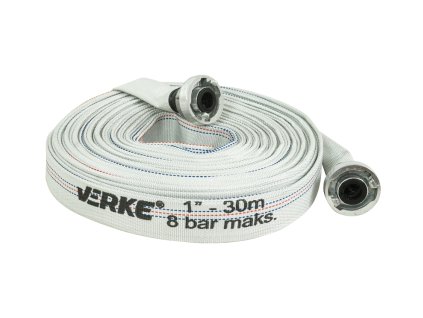 231399 hadice na vodu 1 x30m s rychlospojkami verke v60122