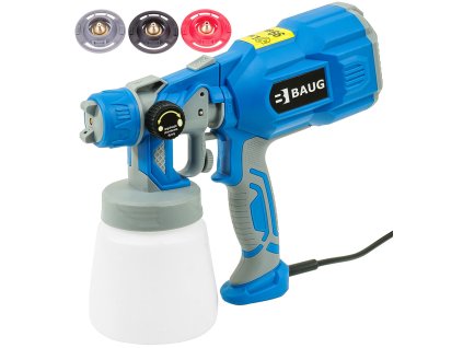 235683 strikaci pistole 230 v 550 w 3 trysky baug