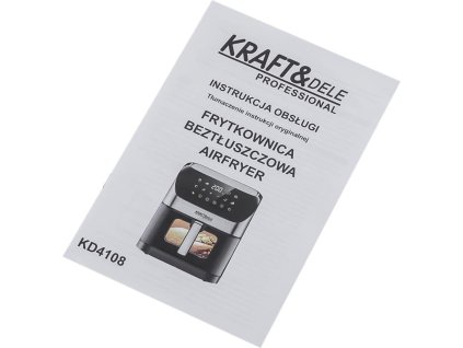 234967 256278 beztukova friteza airfryer 6 l kd4108