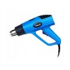Elektrická horkovzdušná pistole 2000W, 2 rychlosti, 4 trysky, kufřík07
