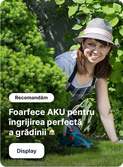 Foarfece AKU pentru îngrijirea perfectă a grădinii