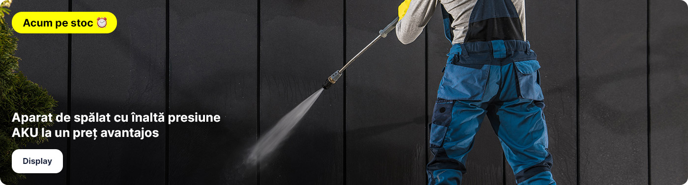Aparat de spălat cu înaltă presiune AKU la un preț avantajos