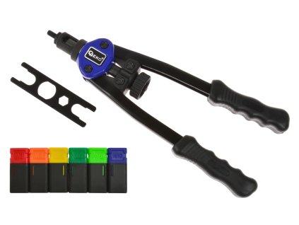 Set de unelte de nituire pentru piulițe M3-M10 GEKO PREMIUM G01358