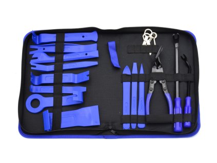 Set de demontare pentru tapițerie și aparat radio auto, multifuncțional 20 bucăți G02578