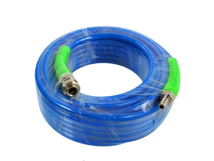 Furtun poliuretanic armat 15m 12mmx8mm albastru G02977